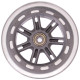 Колесо для самоката с пластиковым диском и подшипниками ø 120мм ABEC-7 SP-Sport 608Z прозрачный-серый