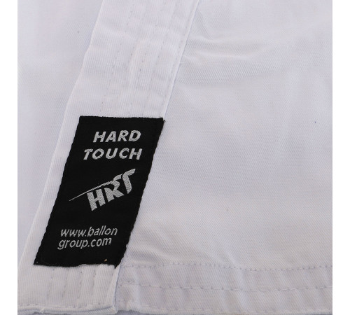 Кімоно для карате куртка штани та пояс HARD TOUCH розмір 110-190см білий