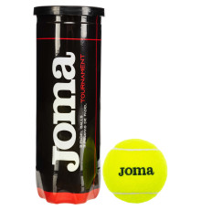 М'ячі для падел тенісу Joma PADEL TOURNAMENT 3шт салатовий