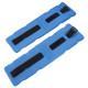Акваманжеты мягкие отягощения для аквафитнеса и аквааэробики MadWave AQUA FITNESS CUFFS 2шт синий