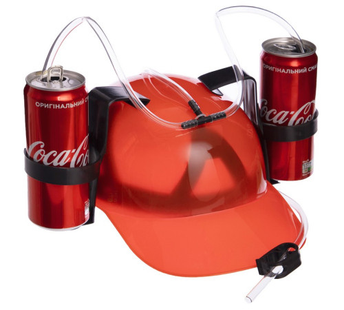 Каска пивна з підставкою під банки Алко каска SP-Sport Drinking Hat кольори в асортименті