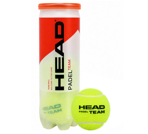 М'яч для падел-тенісу HEAD Padel Team 3шт салатовий