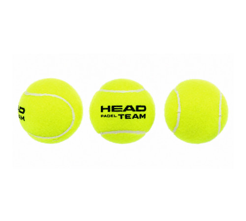 М'яч для падел-тенісу HEAD Padel Team 3шт салатовий