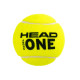 М'яч для падел-тенісу HEAD Padel One 3шт салатовий