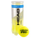 М'яч для падел-тенісу HEAD Padel Pro+ 3шт салатовий