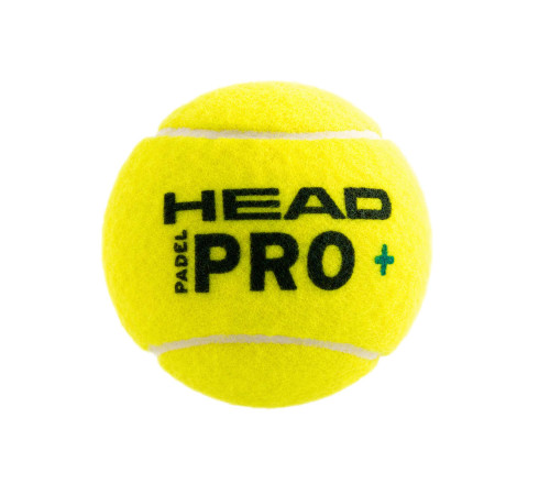 М'яч для падел-тенісу HEAD Padel Pro+ 3шт салатовий