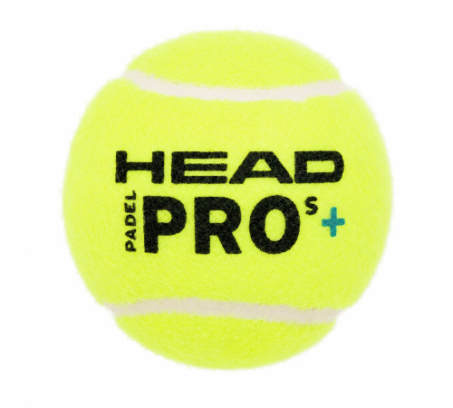 М'яч для падел-тенісу HEAD Padel Pro S+ 3шт салатовий