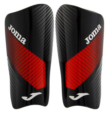 Щитки футбольні Joma PANTHER XS-M чорний-червоний
