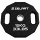 Млинці диски TPU 2 Handle металева втулка Zelart ø51мм 15кг чорний