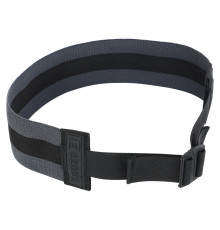 Резинка тканинна для вправ стрічка опору регульована ADJUSTABLE HIP BAND EZOUS EZOUS чорний