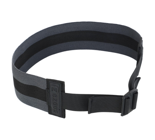 Резинка тканинна для вправ стрічка опору регульована ADJUSTABLE HIP BAND EZOUS EZOUS чорний