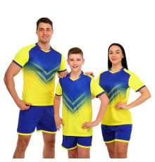 Форма футбольна комплект футболка та шорти LIDONG 3XS-3XL кольори в асортименті