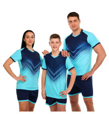 Форма футбольна комплект футболка та шорти LIDONG 3XS-3XL кольори в асортименті