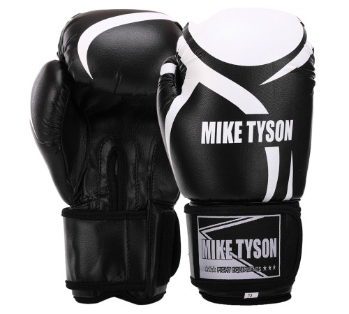Рукавиці боксерські на липучці PVC MIKE TYSON 10-14унцій кольори в асортименті