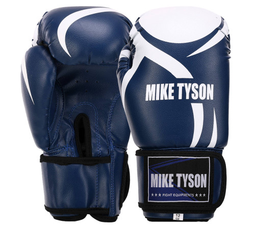 Рукавиці боксерські на липучці PVC MIKE TYSON 10-14унцій кольори в асортименті