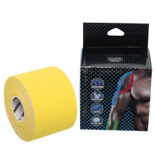 Кінезіо тейп для обличчя та тіла Kinesio tape AOPI розмір 5смх5м кольори в асортименті