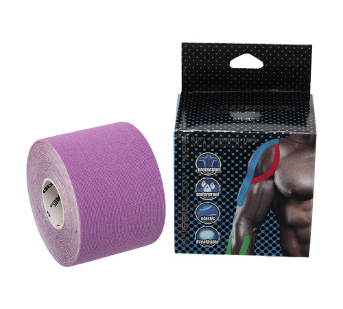 Кинезио тейп для лица и тела Kinesio tape AOPI размер 5смх5м цвета в ассортименте