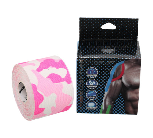 Кінезіо тейп для обличчя та тіла Kinesio tape AOPI розмір 5смх5м кольори в асортименті