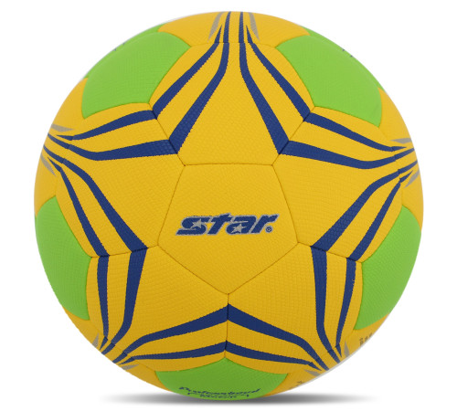 М'яч гандбольний STAR PROFESSIONAL MATCH размер 2 жовтий-салатний