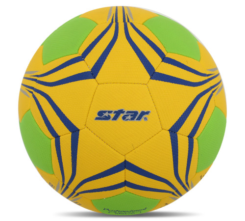 М'яч гандбольний STAR PROFESSIONAL MATCH размер 1 жовтий-салатний