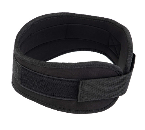 Пояс атлетичний текстильний EZOUS LIFTING BELT спинка-15см розмір S-L чорний