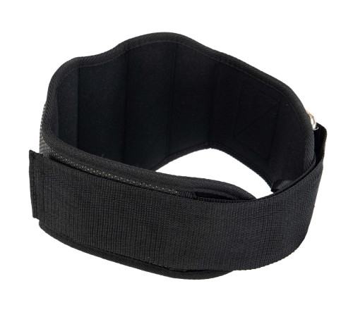 Пояс атлетический текстильный EZOUS HARBINGER POWER BELT спинка-20см размер S-L черный