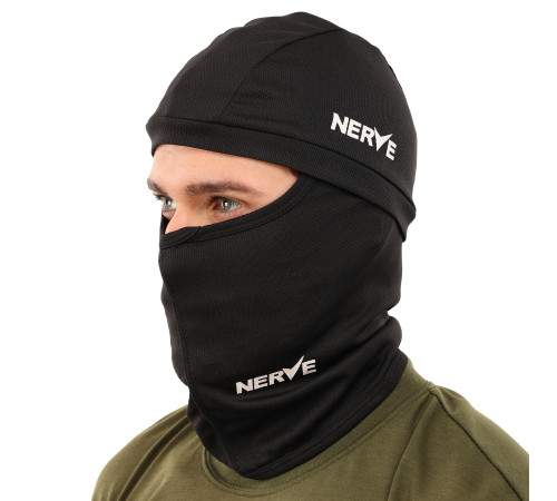Балаклава і підшоломник у комплекті NERVE MS-1 174 чорний