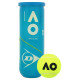 М'ячі для великого тенісу DUNLOP AUSTRALIAN OPEN 3 шт салатовий