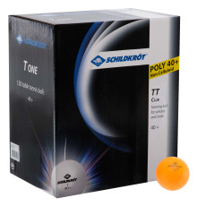 Набір м'ячів для настільного тенісу DONIC 2-T Club Poly 40 120шт жовтий