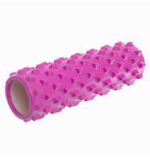 Ролер масажний циліндр (ролик мфр) 45см Grid Bubble Roller SP-Sport кольори в асортименті