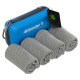 Комплект полотенец спортивных охлождающих COOLING TOWEL 4Monster 4шт цвета в ассортименте