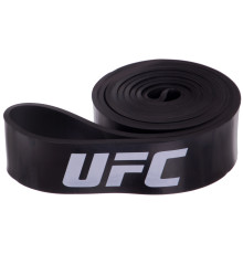 Гума петля для підтягувань та тренувань стрічка силова UFC POWER BANDS HEAVY чорний
