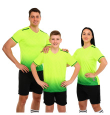 Форма футбольна комплект футболка та шорти LIDONG 4XS-2XL кольори в асортименті