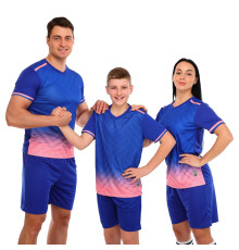Форма футбольна комплект футболка та шорти LIDONG 4XS-2XL кольори в асортименті