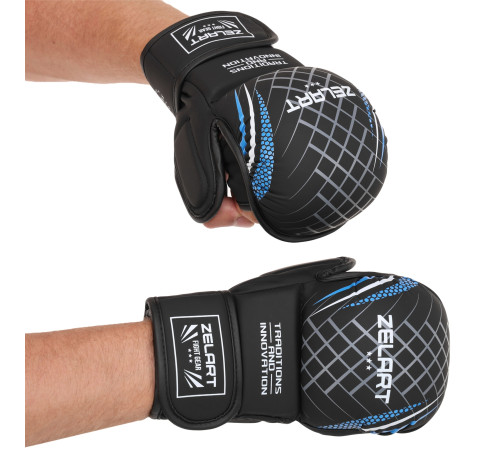 Рукавиці Краби спарингові для MMA Zelart S-XL кольори в асортименті