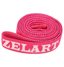 Гумка тканинна для вправ стрічка опору LOOP BANDS для вправ Zelart S рожевий