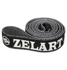 Гумка тканинна для вправ стрічка опору LOOP BANDS для вправ Zelart 3XL чорний