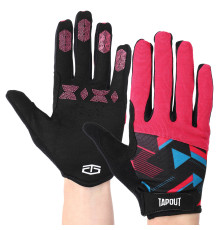 Рукавиці спортивні TAPOUT XS-M чорний-рожевий