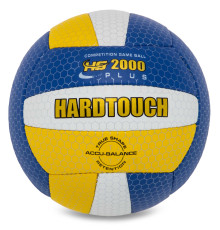 Мяч волейбольный HARD TOUCH №5 PU синий-желтый-белый