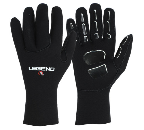 Рукавиці для дайвінгу LEGEND M-XL-8-11 чорний