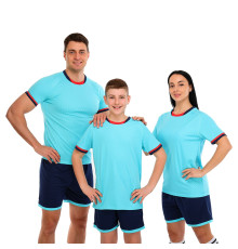 Форма футбольна комплект футболка та шорти LIDONG 4XS-2XL кольори в асортименті