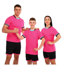 Форма футбольна комплект футболка та шорти LIDONG 4XS-2XL кольори в асортименті