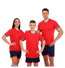 Форма футбольна комплект футболка та шорти LIDONG 4XS-2XL кольори в асортименті