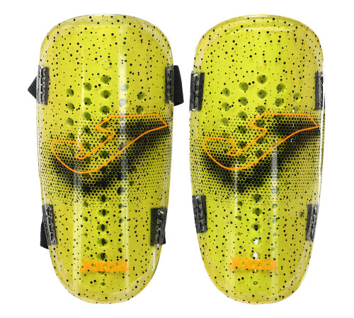 Щитки футбольні Joma ATTACK L жовто-червоний