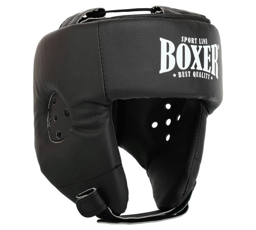 Шолом боксерський відкритий штучна шкіра BOXER M-L кольори в асортименті
