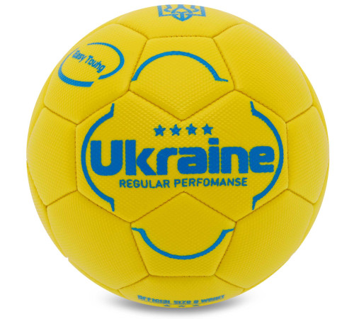 Мяч футбольный UKRAINE International Standart №3 PU цвета в ассортименте