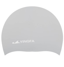 Шапочка для плавання силіконова для дорослих YINGFA кольори в асортименті