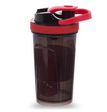 Шейкер для спортивного харчування з відсіком для протеїну TOP SHAKER BOTTLE SP-Sport 500+100мл кольори в асортименті