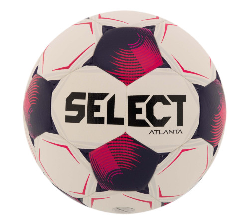 М'яч футбольний SELECT ATLANTA DB V26 №4 білий-рожевий
