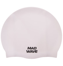 Шапочка для плавання силіконова збільшеного об'єму MadWave Intensive Big кольори в асортименті
